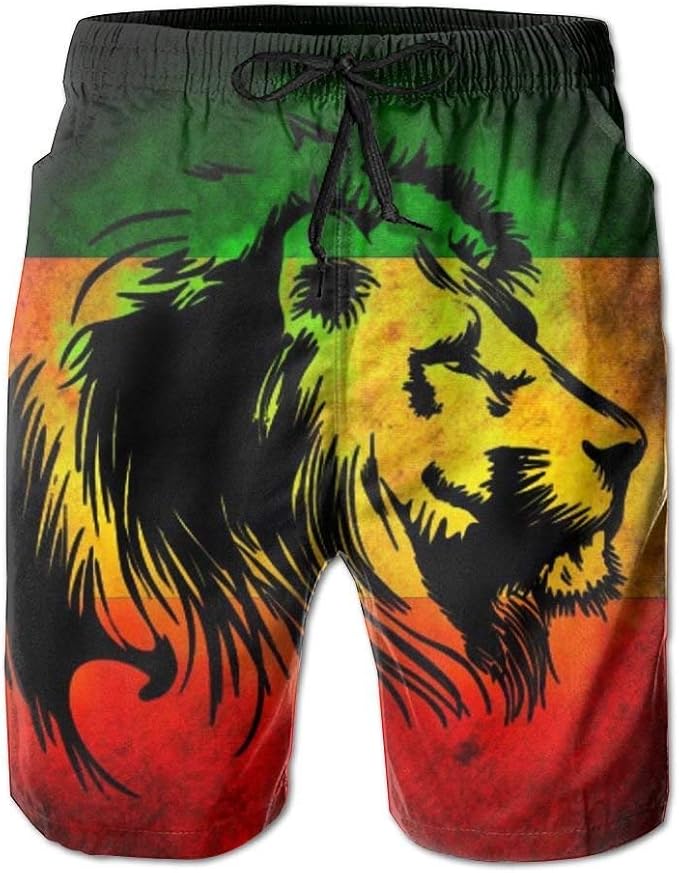 Bob Marley Lion  Of Judah Sports Shorts