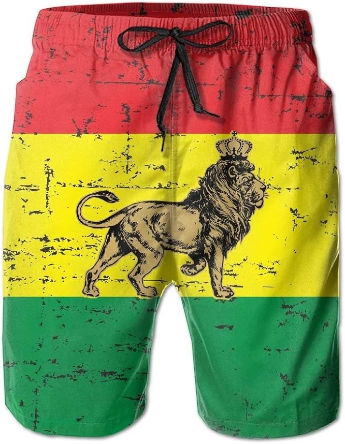 Bob Marley Lion  Of Judah Sports Shorts