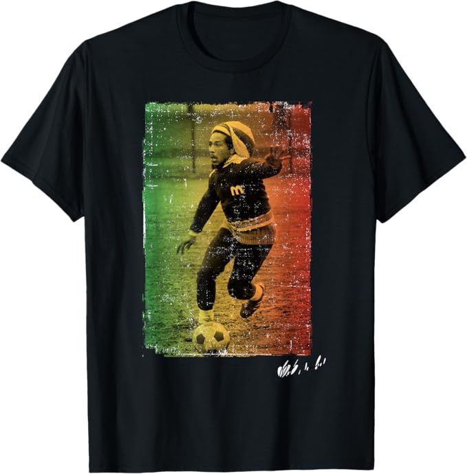 Bob Marley Football T-Shirt