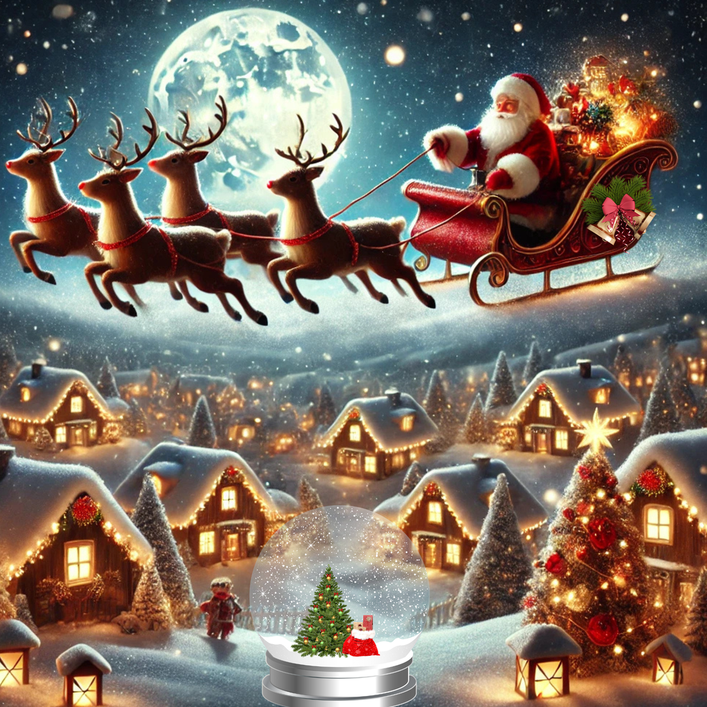 Snowflakes, Reindeer, and Christmas Dreams: For Kids: