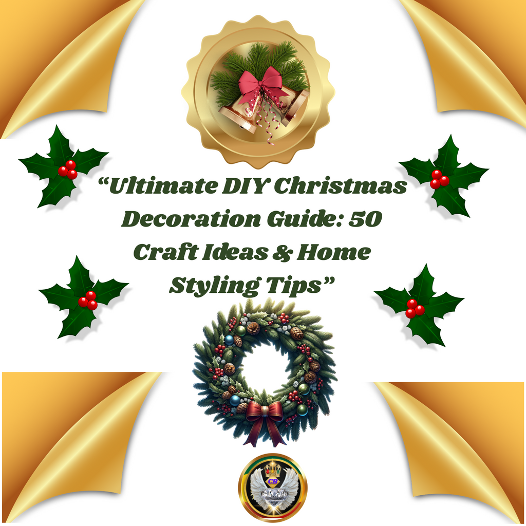 Ultimate DIY Christmas Decoration Guide: 50 Craft Ideas & Home Styling Tips