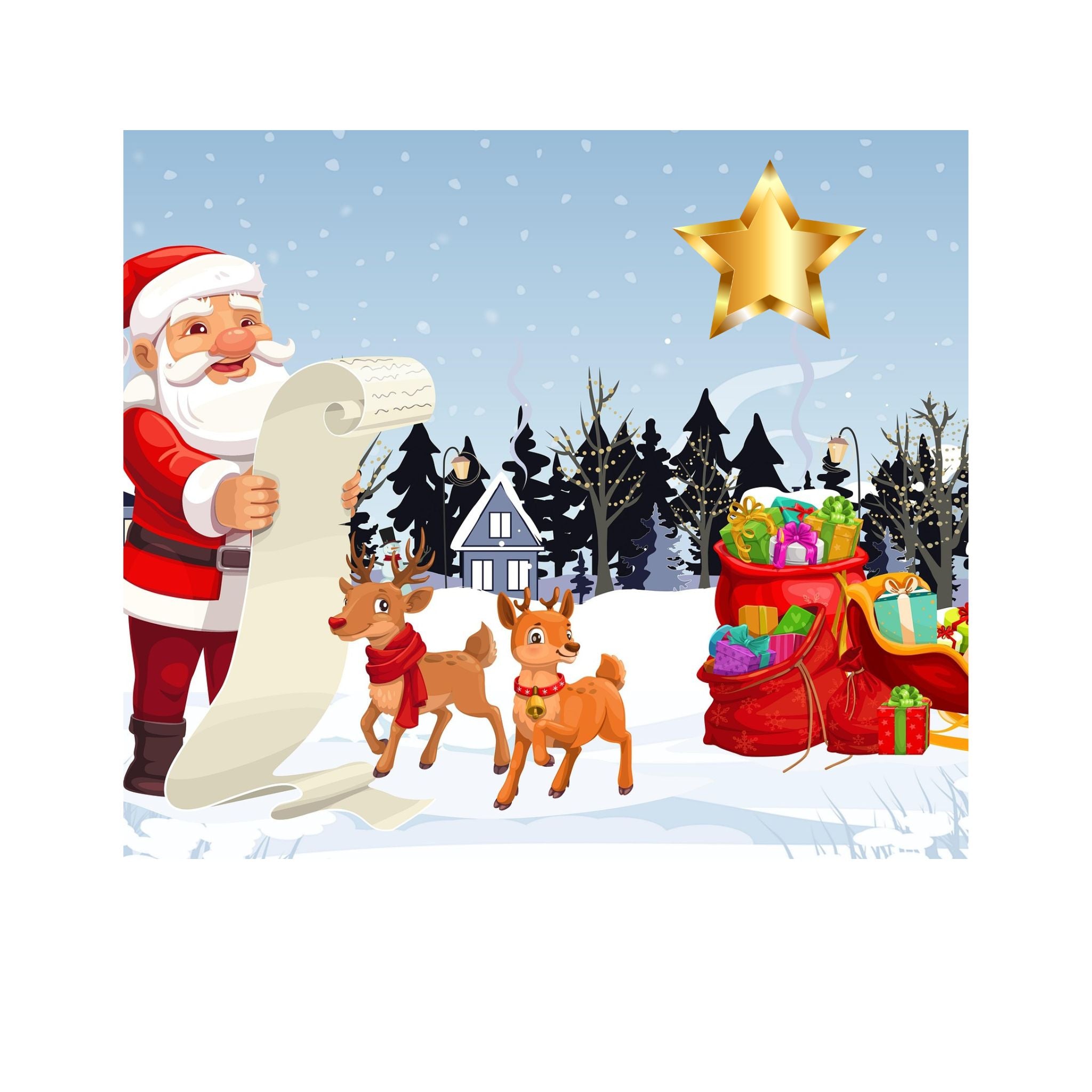 The Reindeer Who Couldn't Stop Laughing