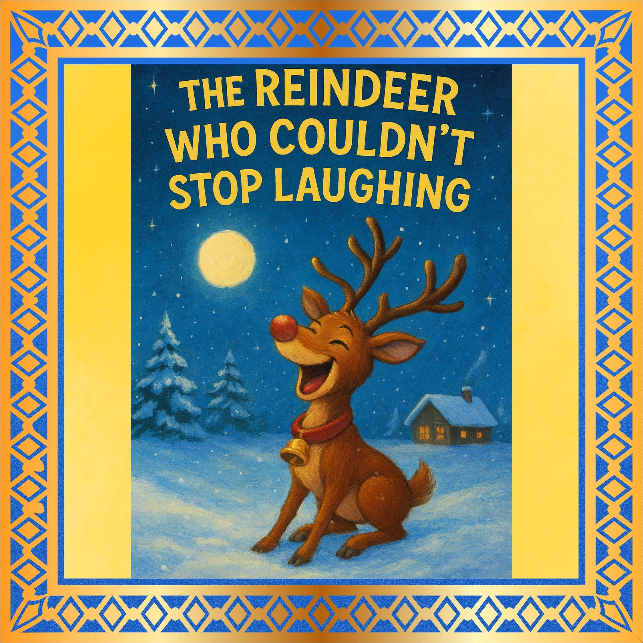 The Reindeer Who Couldn't Stop Laughing