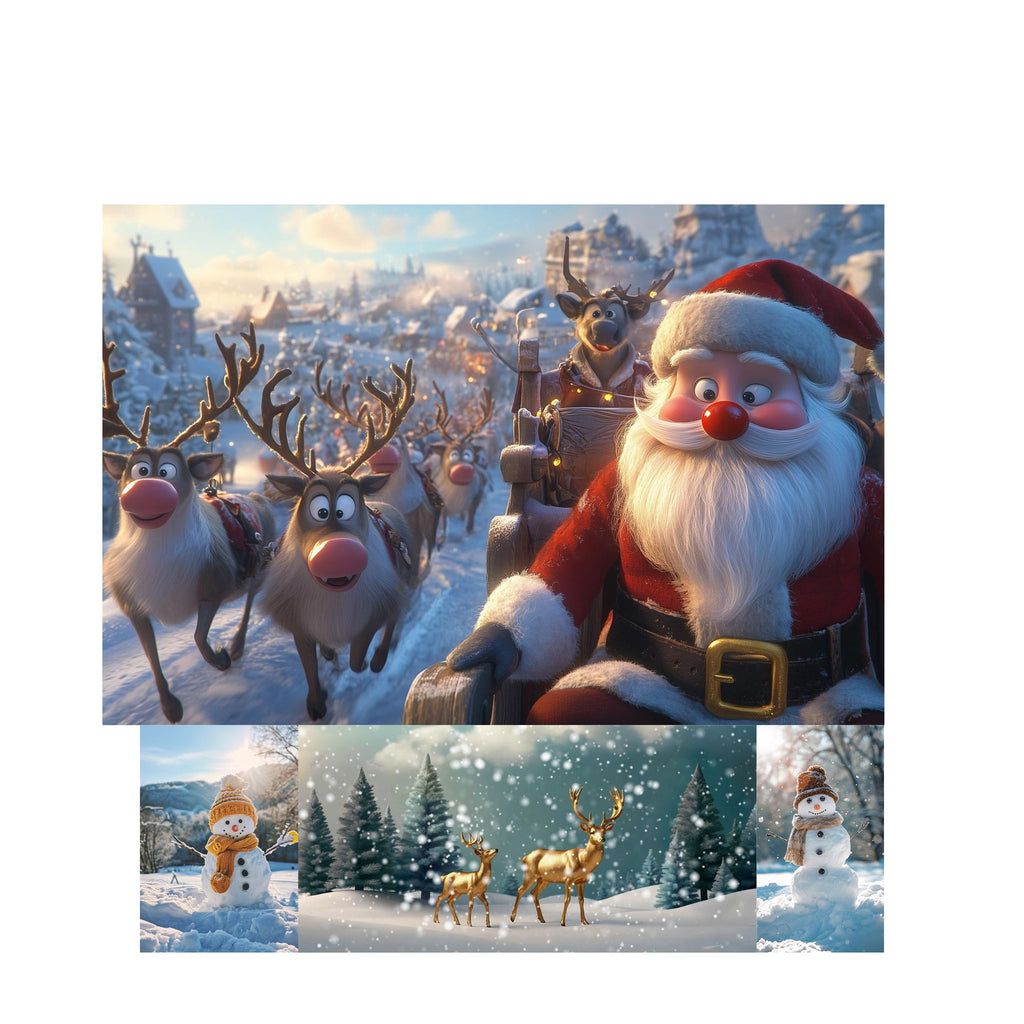 The Reindeer Who Couldn't Stop Laughing