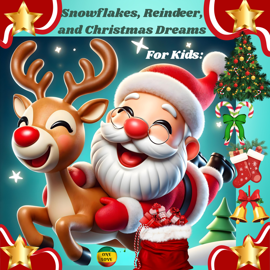 Snowflakes, Reindeer, and Christmas Dreams: For Kids: